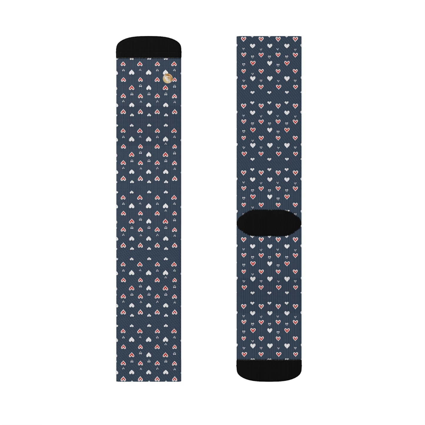 Love333 Coin Sublimation Socks