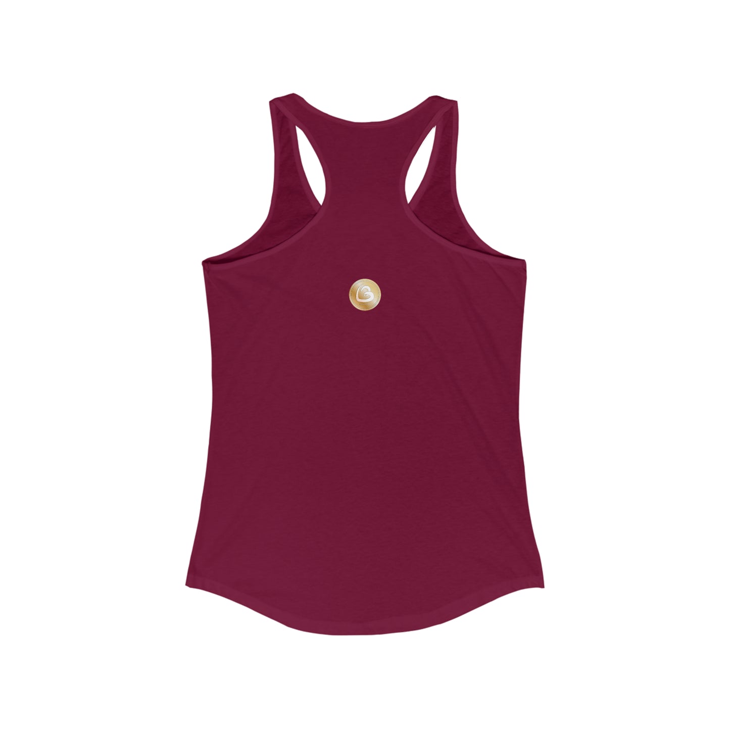 Love333 Coin "CREDIT ME" Women's Ideal Racerback Tank