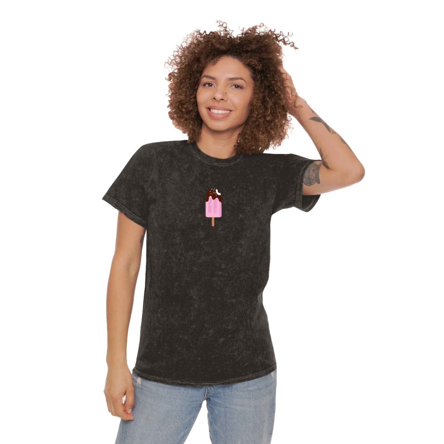 Love333 Coin "Ice Cream" Unisex Mineral Wash T-Shirt